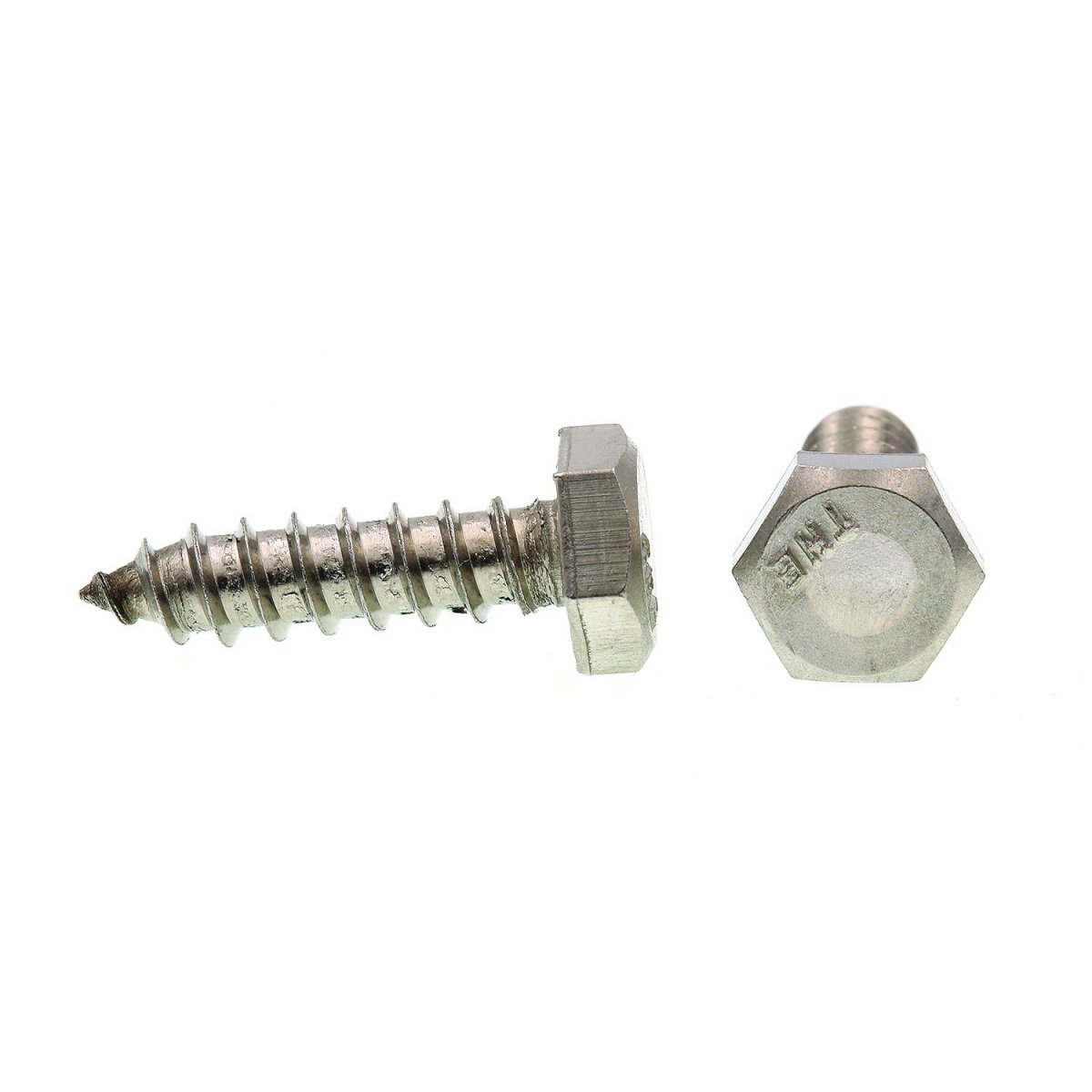 Prime-line Hex Lag Screws 1 4 In X Grade 18-8 Stainless Steel 25 Pack