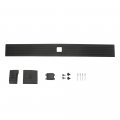 Tailgate Cap Pad Molding Trim 36 02 Length Fits For 2015-2020 Ford F150 F-150 W Release Button Black Flexible Step Not Fit