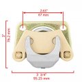 Caltric Rear Left And Right Brake Caliper Compatible With Polaris Ranger 800 4x4 Efi 2010-2014