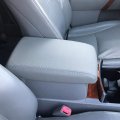 G-plus Armrest Cover Center Console Lid Gray Leather Compatible With Toyota Highlander 2008 2009 2010 2011 2012 2013 Leather