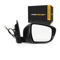 Passenger Side Door Mirror For Nissan Rogue Sport 2017 2022 Power Adjustment Manual Folding Non Heated Paintable S Model