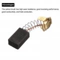 Uxcell 20 Pack Cb-303 Carbon Brushes 16x11x5mm Power Tool For Electric Hammer Drill Motor