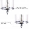 Uxcell Needle Valve Type Oil Cup M10x1 Thread 400ml Sight Gravity Drip Feed Oiler