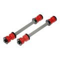 Stabilizer Bar Link Set For Ford Ranger 1999 2012 Steel Coated Finish Front Position Gray Rubber Bushing 