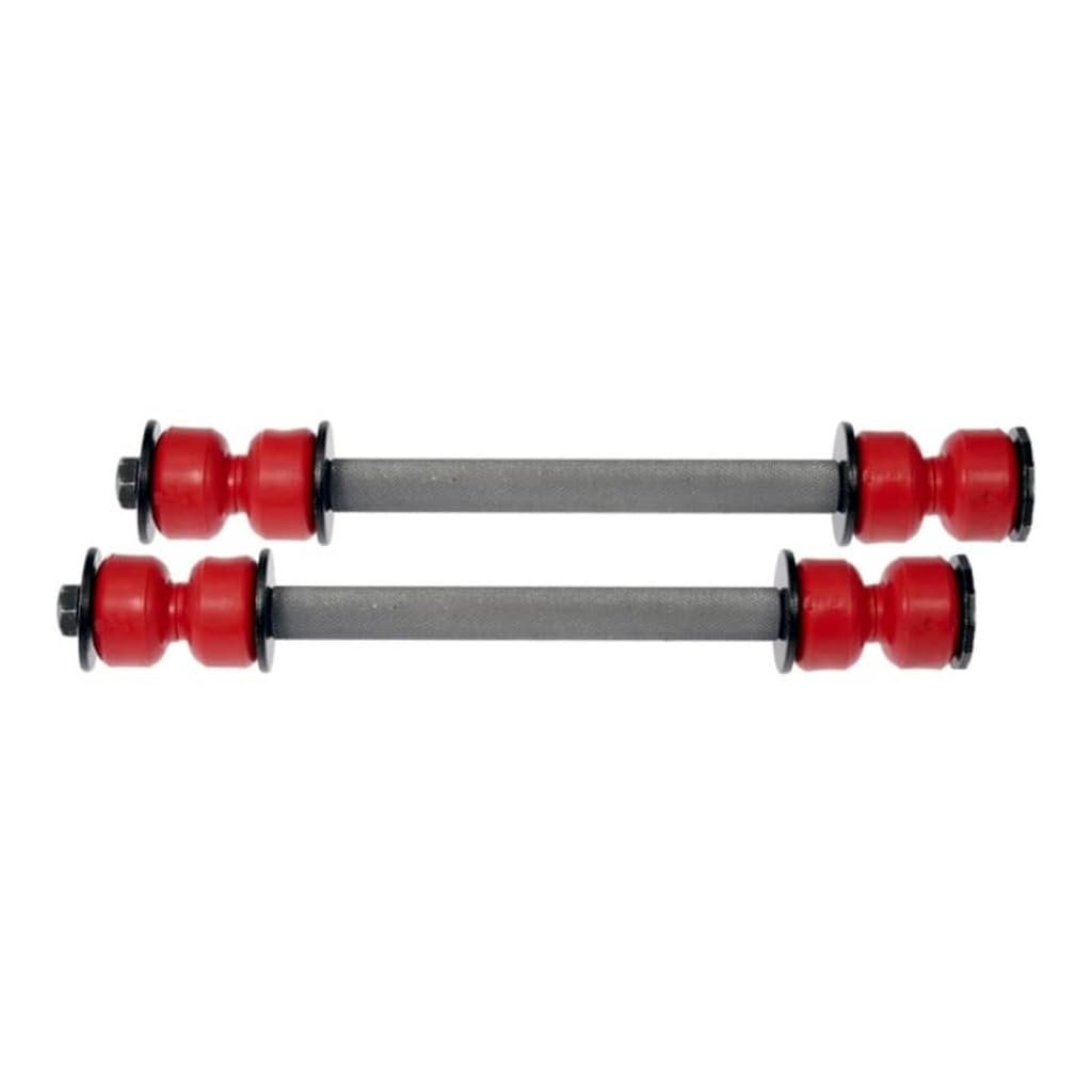 Stabilizer Bar Link Set For Ford Ranger 1999 2012 Steel Coated Finish Front Position Gray Rubber Bushing