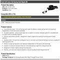 Front Left Driver Side Lower Coil Spring Seat Repair Kit Compatible With 1999-2004 Jeep Grand Cherokee