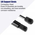 X Autohaux 4pcs Rear Window Glass Tailgate Lift Support Gas Struts Spring Shock For Buick Rainier 2004-2007