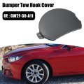 Car Front Bumper Tow Hook Cover Gw2f-50-a11 For Mazda Atenza 6 2015 2016 2017 Eye Lid Trailer Cap Meteor Gray