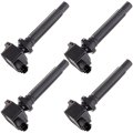 Ignition Coils Set Of 4 For Suzuki Sx4 2 0l L4007 2009 And Grand Vitara 2 7l V6 2006 2008 Replaces Uf562 5c1785 E1062 52 2140 