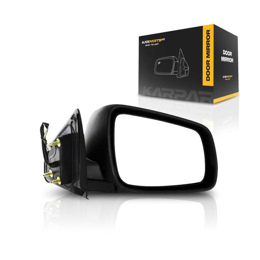 Passenger Side Door Mirror For Mitsubishi Lancer 2008 To 2014 Power Non Heated Textured Replacement 7632a094 Mi1321129