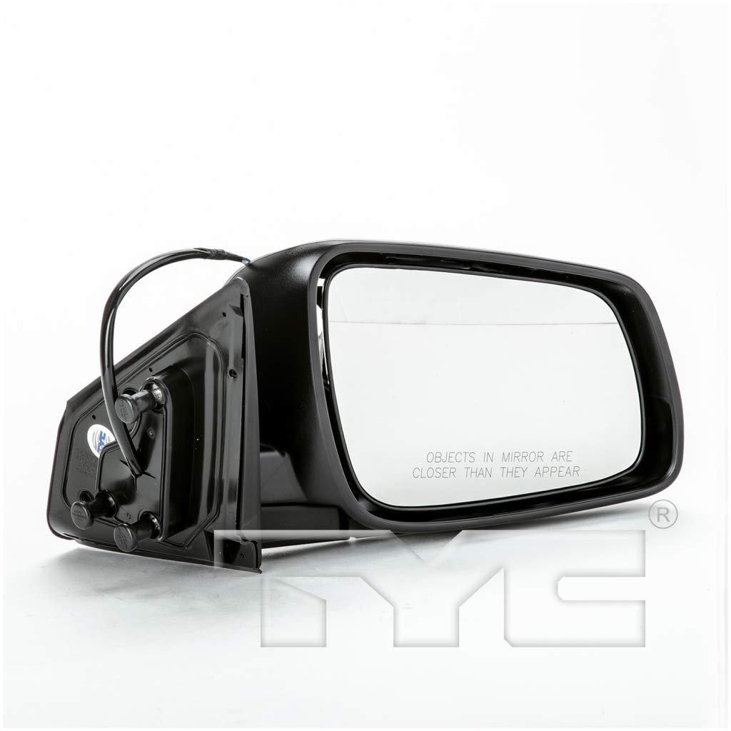 Passenger Side Door Mirror For Mitsubishi Lancer 2008 To 2014 Power Non Heated Textured Replacement 7632a094 Mi1321129