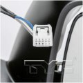 Passenger Side Door Mirror For Mitsubishi Lancer 2008 To 2014 Power Non Heated Textured Replacement 7632a094 Mi1321129 
