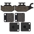 Niche Front Rear Brake Pad Kit Yamaha 3gd-w0045-01-00 Semi-metallic 