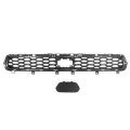 Ikon Motorsports Front Lower Grille For 2021-2025 Dodge Durango 2021 Hellcat Style Unpainted Black Pp Polypropylene Replacement 