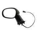 Driver Side Door Mirror For Dodge Challenger 2008 To 2014 Power Glass Heated Manual Folding Paintable Replaces Ch1320311 And 