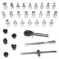 32 Pcs Oil Drain Plug Removal Kit 3 8 In Drive Socket Set For Gm Vw Ford Mercedes Audi Bmw Sump Back Axle Differential Gearbox