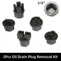 32 Pcs Oil Drain Plug Removal Kit 3 8 In Drive Socket Set For Gm Vw Ford Mercedes Audi Bmw Sump Back Axle Differential Gearbox