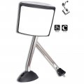 Ocpty Truck Hood Mirror Fit For 2002-2017 International Harvester Prostar Side Manual Adjusted Chrome Housing