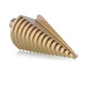 3 Pcs Hss Step Drill Bit Set Titanium Coated High Speed Steel For Metal Wood Plastic 4 To 12 20 32mm Large Hole Bits Dlp-1221 