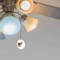 Winged Electric Guitar Fan Light Pull 