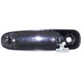 Exterior Door Handle For Dodge Ram 1500 2002 To 2009 Front Driver Side Smooth Black With Key Hole Replacement 55275949ac And 