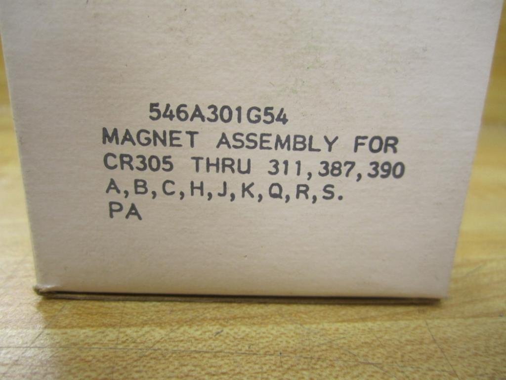 General Electric 546a301g54 Armature Spring Retainer Magnetic