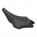 Motoparty Seat Cover For Yamaha Yfz450r 2009-2021 Comfortable Durable Non-slip Grained Pvc Material All Black 