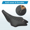 Motoparty Seat Cover For Yamaha Yfz450r 2009-2021 Comfortable Durable Non-slip Grained Pvc Material All Black