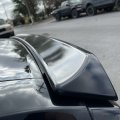Hecasa Rear Trunk Spoiler Wing Compatible With 2008-2023 Dodge Challenger Abs Unpainted Matte Black Srt Style