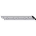 Ekena Millwork Mld02xx03ha Hampshire Crown Moulding H X P 2 7 8 F 94 1 2 L 4 Repeat White 