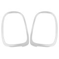 Hecasa Tail Light Bezel Pair For 2014-2024 Mini Coopers F55 F56 F57 Models Replacement Mc2812101 Mc2813101 Rear Lamp Trim 