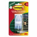 Command Outdoor Large Window Hook Clear Plastic 17093clr-awes