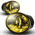 Fog Lights Lamps Assembly Fit For Toyota Sequoia 2001-2007 Tundra 2000-2006 Driver Passenger Replacement Amber Yellow 