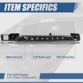 Auto Dynasty Black Housing Led 3rd Third Rear High Mount Brake Stop Light Lamp Compatible With Chevy Equinox Gmc Terrain 10-17