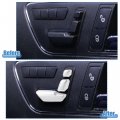 X Autohaux 6 In 1 For Mercedes Benz E-class Glk Gla Cls Ml Gl Class Car Seat Adjustment Switch Cover Set Front Left Right Knob