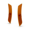 Front Side Marker Light Pair For Chevy Camaro 2016 2024 Driver And Passenger Fits Convertible Coupe Sedan Gm2550200 Gm2551200 