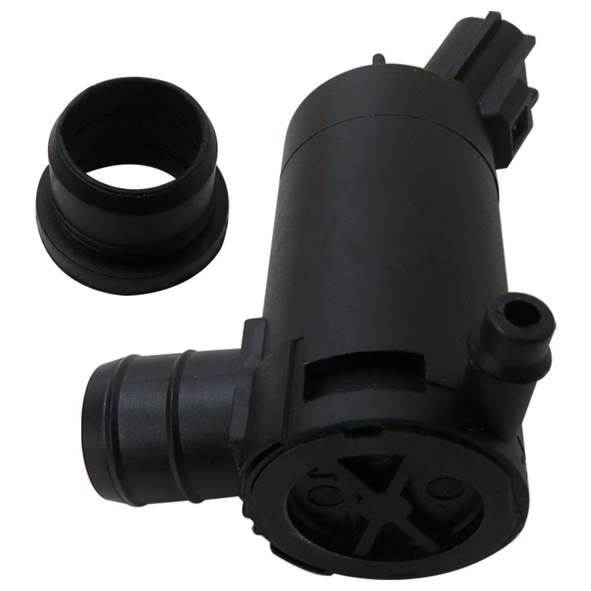 Premium Windshield Washer Pump Kit W Grommet Fit Ford Mustang 2008-2009 Replaces For Wg-318 8c3z17664a