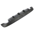 Rear Bumper Diffuser For 2016 2018 Nissan Altima Carbon Fiber Color Abs Plastic Lower Lip Spoiler Splitter Shark Fins Valance