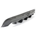 Rear Bumper Diffuser For 2016 2018 Nissan Altima Carbon Fiber Color Abs Plastic Lower Lip Spoiler Splitter Shark Fins Valance