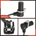 A-premium Front Left Abs Wheel Speed Sensor Compatible With Hyundai Models Santa Fe 2005-2006 Sport Utility Driver Side