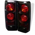 Spyder For Chevy Astro 1985-2005 Euro Style Tail Lights Pair Black  