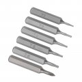 Uxcell 5 32 Hex Shank Phillips And Torx Bits Set Cross Ph000 T2 T3 T4 T5 T6 Screwdriver Bit 28mm Length S2 Screw Driver Kit