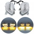 Tcmt Front Led Turn Signals Clear Lens Fit For Honda Goldwing Gl1800 2001-2017 F6b 2013-2017