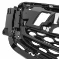 Ac1200124 Factory Style Front Bumper Grill Grille Assembly Compatible With Acura Tlx 2015-2017 Matte Black