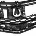Ac1200124 Factory Style Front Bumper Grill Grille Assembly Compatible With Acura Tlx 2015-2017 Matte Black