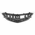 Ac1200124 Factory Style Front Bumper Grill Grille Assembly Compatible With Acura Tlx 2015-2017 Matte Black