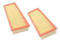 Mercedes 99-12 Engine Air Filter Set X1 Pair Mann 