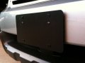 Front Bumper License Plate Mounting Bracket For Subaru Tribeca 2006-2009 