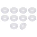 15pcs Rubber Grommets 18mm Drill Hole 14mm Id Top Hat Grommet Silicone Plug Gasket Wires Protection For Wiring Automotive Clear 