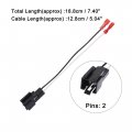 X Autohaux 4pcs 72-6512 Car Speaker Connector Harness Adapter For Chrysler 300 2007-2016 Sebring 1995-2006